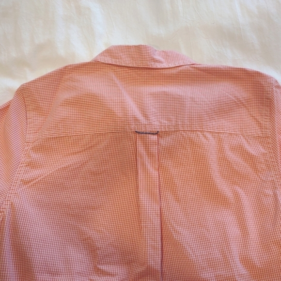 L.L. Bean Lakeside Performance Check Button Down Shirt - XS, Reef Coral, NWT - Picture 12 of 16